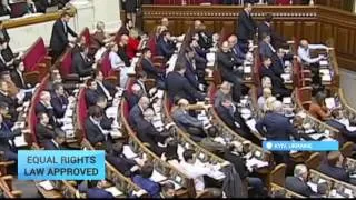 Equal Rights Law Approved: Ukrainian MPs adopt anti-discrimination amendment with 234 votes