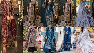 Latest Luxury lawns dress 👗 / Trendy dress designs / designer dress 2024