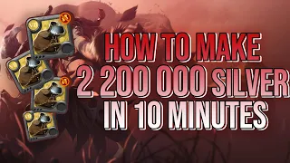 HOW TO MAKE 2 200 000 SILVER IN 10 MINS? | Guide | Albion Online