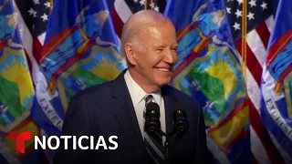 Biden está "feliz" de debatir con Trump y habla de dos muertes en su vida | Noticias Telemundo