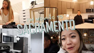 Sacramento Vlog 🛩 apartment hunting, starting flight school training, good eats, LA