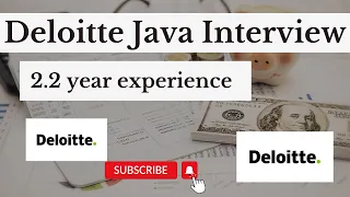 Deloitte Interview experience Java Developer 2+ years experience