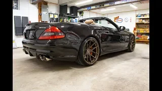 The ultimate SL55? Highly customized 700 horsepower Mercedes Benz SL55 AMG walk around and tour!