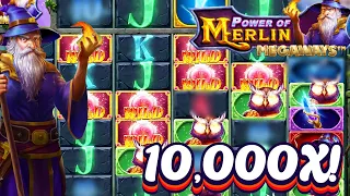 FROM $2 TO $20,000 IN THIS ONE HIT! (POWER OF MERLIN MEGAWAYS)