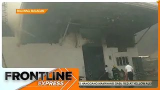 Tindahan ng home at construction supplies sa Bulacan, nasunog