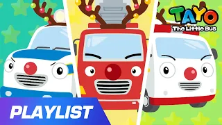 [Playlist] Tayo Brave Cars l The Rescue Team Songs | Nursery Rhymes | Songs for kids | Tayo songs