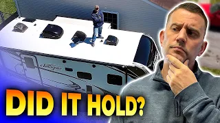 The RV Eternabond Roof Seal Modification 1 Year Later