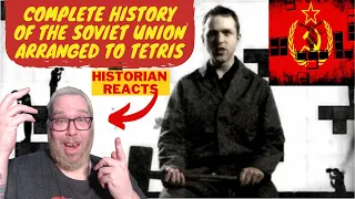 History Teacher Reacts: Complete History Of The Soviet Union, Arranged To The Melody Of Tetris