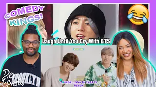 Laugh Until You Cry With BTS (BTS Funny Moments)| REACTION