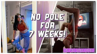 First Time Doing Pole in 7 weeks & What I Though About Strip Down Rise Up