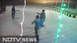 Murder at Gurgaon petrol pump caught on CCTV camera