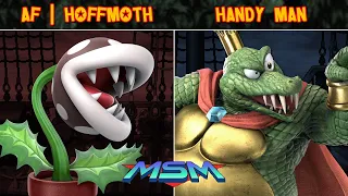 MSM Online 7 - AF | Hoffmoth (Piranha Plant) Vs Handy Man (King K. Rool) - Smash Ultimate