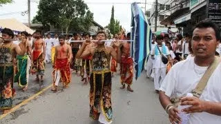 The Phuket Vegetarian Festival, Thailand. Thai culture goes wild! เทศกาลกินเจ