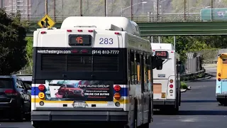 The Bee-Line System: 2009 NABI-40-LFW Hybrid #283 on Route 45