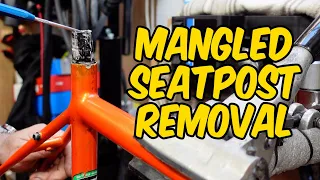 Mangled Seatpost Removal Dilema