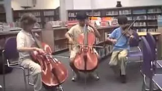 Coldplay - Viva La Vida (two cellos and one violin)