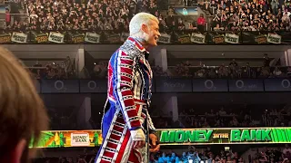 Cody Rhodes Entrance @ WWE Money In The Bank 2023 London