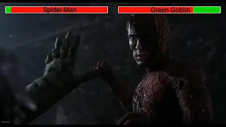 Spider-Man vs. Green Goblin (Final Fight) with healthbars (Edited By @Ag3nt._)