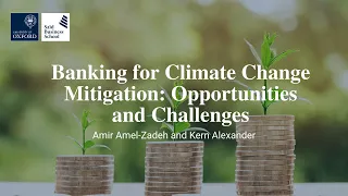 Banking for Climate Change Mitigation: Opportunities and Challenges