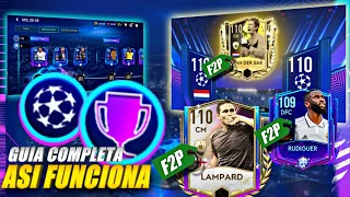 La MEJOR Guia del NUEVO EVENTO UCL Cómo funciona? *Explícado* | Recompensas F2P