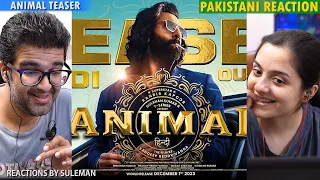 Pakistani Couple Reacts To ANIMAL Teaser | Ranbir Kapoor | Rashmika M |Anil Kapoor | Bobby Deol