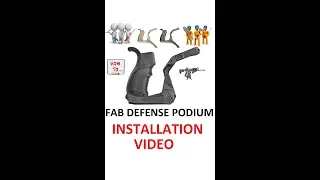 Fab Defense Podium Installation Guide BI-pod