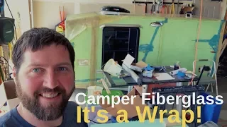 Wrapping my Foamie Camper in Fiberglass and Epoxy Resin