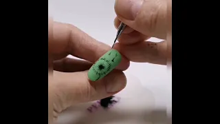 pitypang nail art