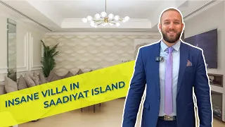 4 Bedrooms Villa Complete Tour In Saadiyat Island, Abu Dhabi