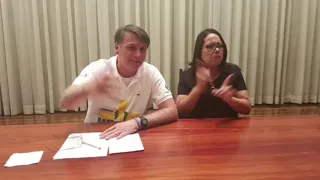 Live da semana com Presidente Jair Bolsonaro - 20/06/19 - COMPLETA