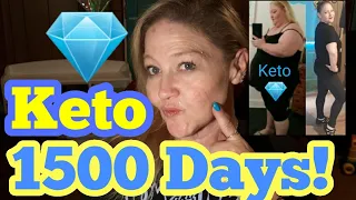 1,500 days of KETO! Keto Diamond!