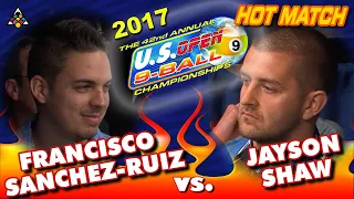 JAYSON SHAW vs FRANCISCO SANCHEZ-RUIZ - 2017 US Open 9-Ball Championship