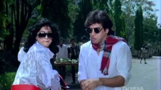 Gair Kaanooni - Govinda - Sridevi - Laxmi Robs Tony's Bike - Hindi Comedy Scenes