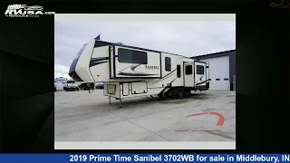 Amazing 2019 Prime Time Sanibel Fifth Wheel RV For Sale in Middlebury, IN | RVUSA.com