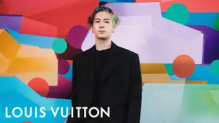 Jackson Wang at the Men’s Fall-Winter 2023 Show | LOUIS VUITTON