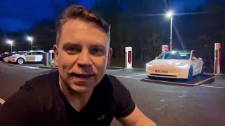 High Speed Record: Mit einem Tesla Model 3 SR die 500 km in 04:40 hh:mm. Gewusst wie!!!