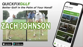 Golf Swing Video Analysis Zack Johnson