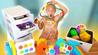 Everleigh's INSANE Fidget Toy Haul! (Must Watch)