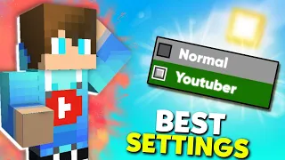 Best Minecraft PE Settings For YouTubers 🤩