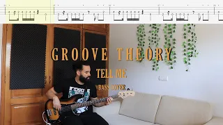 Groove Theory // Tell Me [Bass Cover + Tabs]