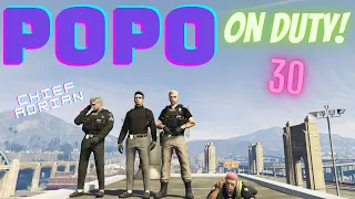 POPO ON DUTY 30 relive (CHIEF A) "The Billionaire City"