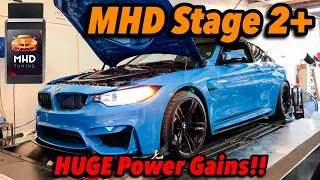 Build Series Part4: MHD Stage 2+ | Actual Horsepower Gains ~ BMW M3/M4/M2 S55