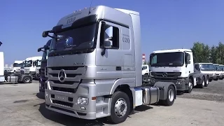 2016 Mercedes-Benz Actros 1844 LS 120 Limited Edition. Start Up, Engine, and In Depth Tour.