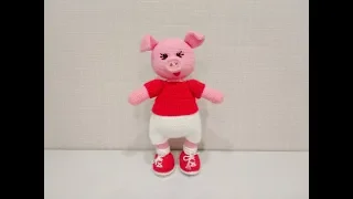 Игрушка амигуруми. Поросенок (хрюшка) крючком (Сrochet piggy).