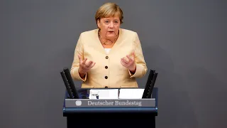 Merkel wirbt für Laschet als ihren Nachfolger