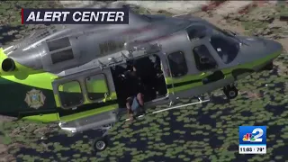 Man rescued after plane crashes in the Everglades
