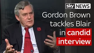 Gordon Brown candid on Blair, Corbyn and tax