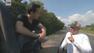 Texas rancher battles to save family's farm from flood waters