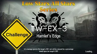 Arknights TW-EX-3 Challenge Mode Guide Low Stars All Stars