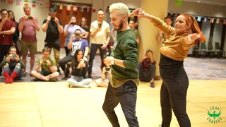 Bruno & Fae at the Zouk Conexao Festival in Atlanta 2022 - after class DEMO